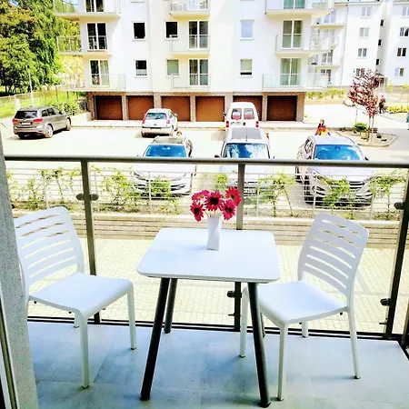 Apartament Sea Suite, 150 Meters To Beach, Balcony, Parking, Lift, Leśne Tarasy *