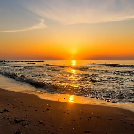 Apartament Sea Suite, 150 Meters To Beach, Balcony, Parking, Lift, Leśne Tarasy *