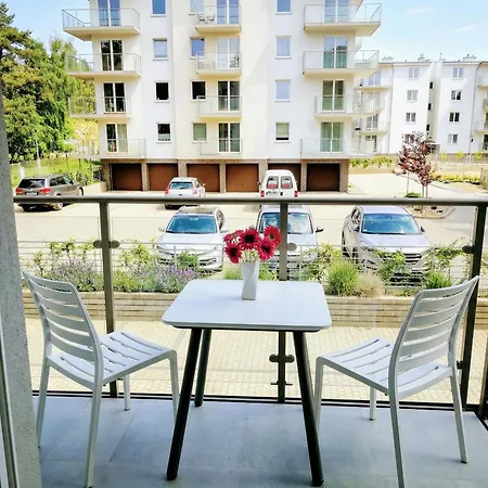 Sea Suite, 150 Meters To Beach, Balcony, Parking, Lift, Porta Mare Lesne Tarasy 아파트 드지우노웨크